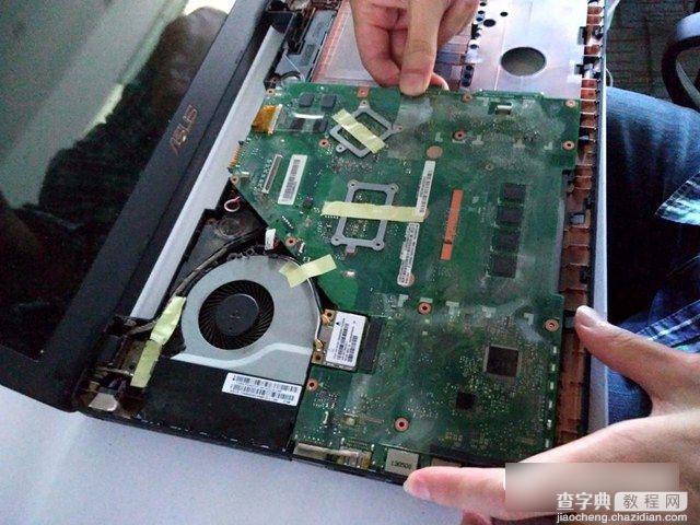 华硕X550C怎么拆机 华硕X550C清理灰尘与升级SSD图文教程11