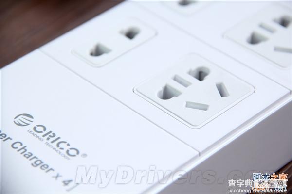 奥睿科插线板TPC-4A4U开箱图赏 4个USB口输出比小米多7