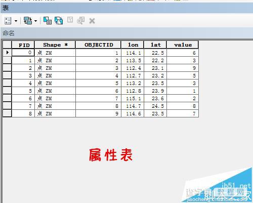 excel数据怎么转换成点要素shp格式?13