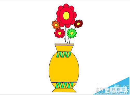 flash怎么绘制一个漂亮的花瓶?1