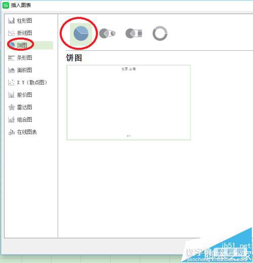 WPS表格中怎么插入饼形图?4