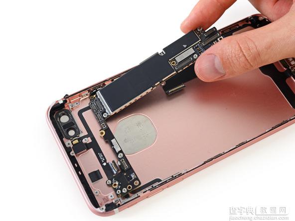 iPhone7 Plus做工如何？苹果iPhone7 Plus玫瑰金色拆机图解评测全过程24