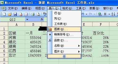 Excel怎样插入图表?excel建立图表方法介绍2