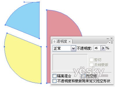 Illustrator教程：绘制精美三维图表6