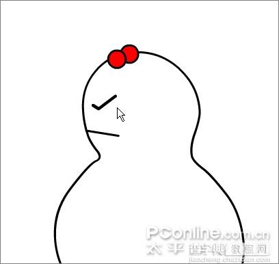 Flash设计制作“太暴力了”搞笑QQ表情动画实例教程8