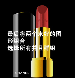 coreldraw 12教程:制作香奈儿(Chanel)7