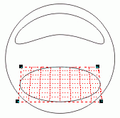 Coreldraw(CDR)设计绘制具有透明效果的小水滴按钮实例教程4