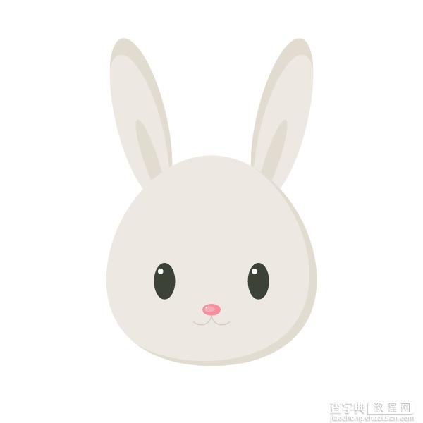 Illustrator(AI)设计打造出一只可爱的情人节兔子实例教程14