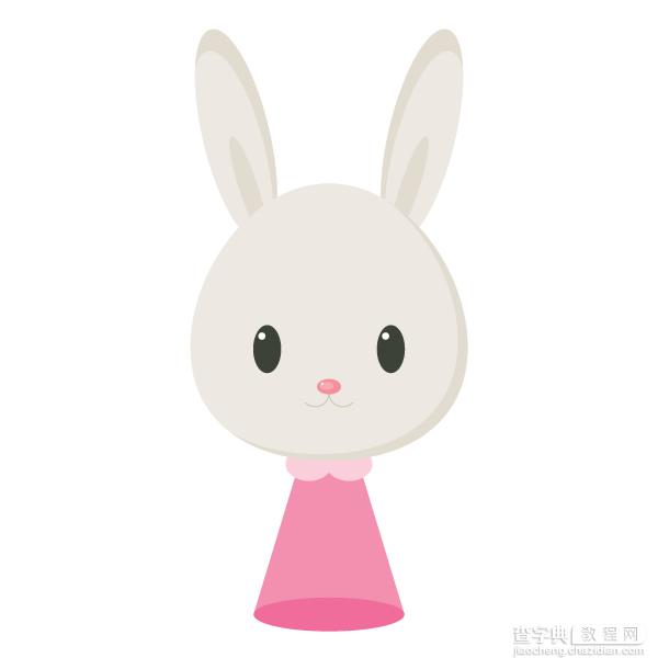 Illustrator(AI)设计打造出一只可爱的情人节兔子实例教程18