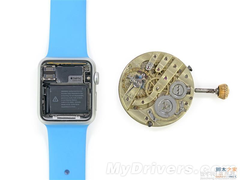 38毫米表盘的运动版apple watch详尽拆解：电池太失望了19