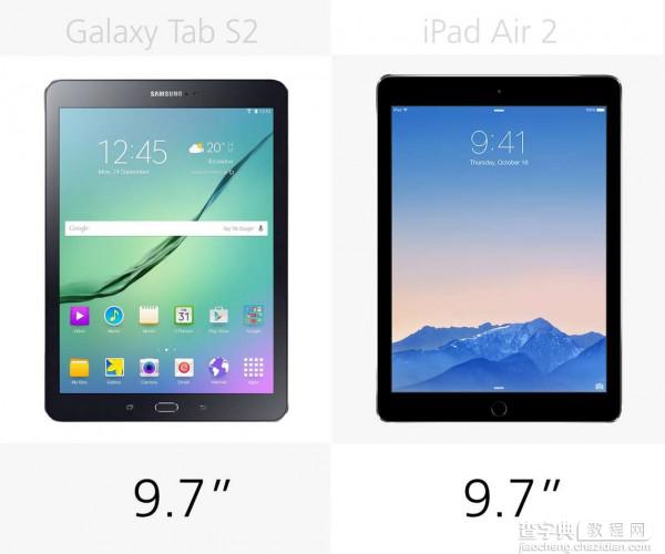 三星Galaxy Tab S2和iPad Air 2详细参数对比6