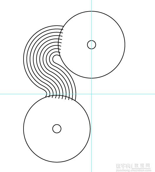 AI制作漂亮的叠加圆环的五种方法图文介绍11