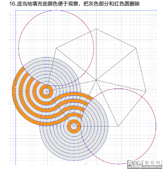 AI制作漂亮的叠加圆环的五种方法图文介绍30