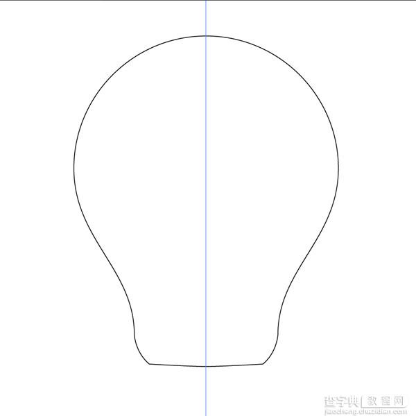 Illustrator鼠绘有钨丝的矢量白炽灯泡4