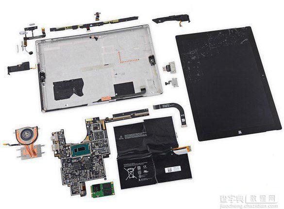 Surface Pro3平板电脑做工质量怎么样？Surface Pro3拆机评测详细图解35