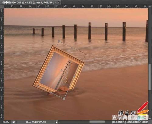 海滩日出拍摄实录 教你拍摄画中画的风光作品方法教程11
