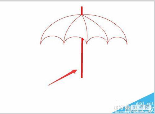 flash怎么绘制一把彩色的雨伞?10