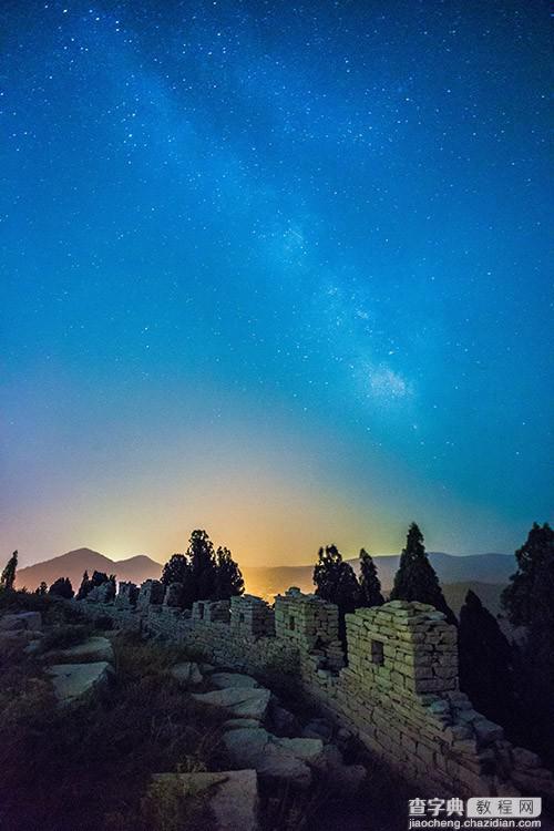 教你如何拍摄夜空最璀璨的风景方技巧教程16