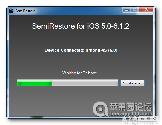 ios苹果刷机恢复神器semi-restore图文使用教程8