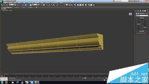 3DMAX中怎么制作欧式石膏线条?6