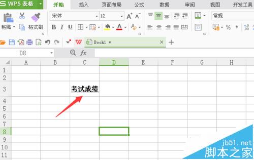 WPS表格中的文字怎么加粗并添加下划线?7