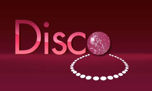 Photoshop Disco 风格文字特效15