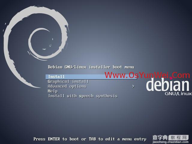Debian 7.0.0 安装教程图解1