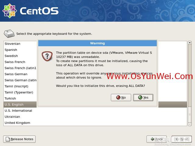 CentOS 5.10 服务器系统安装配置图解教程7