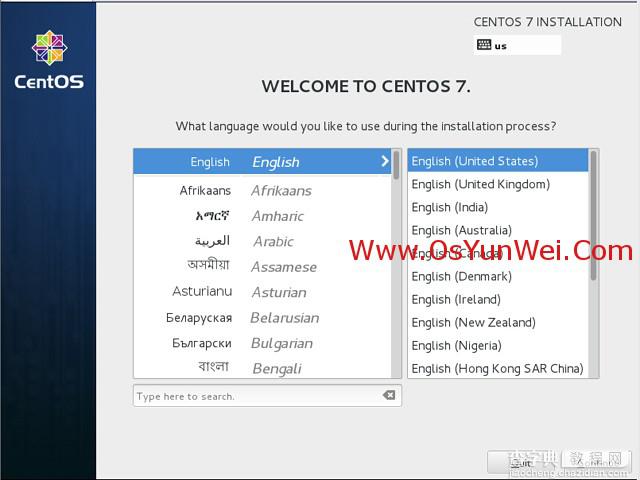 CentOS 7.0系统安装配置图文教程4