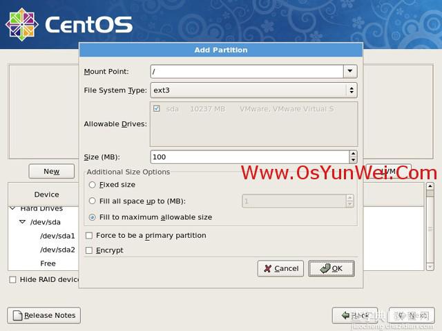 CentOS 5.10 服务器系统安装配置图解教程12
