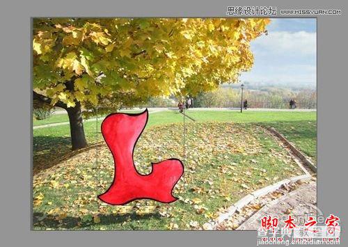Photoshop CS6设计制作超酷的秋季风格3D立体字6