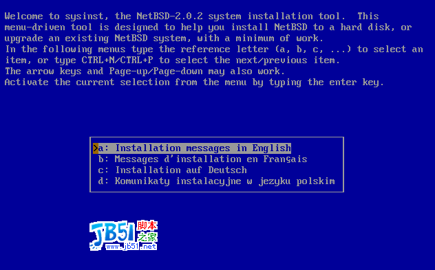 NetBSD 系统安装详细图解2