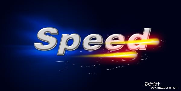Photoshop 星际字效果1