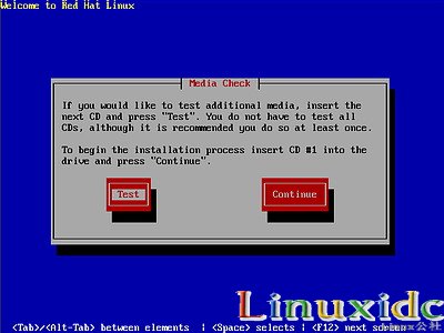 linux安装教程(红帽RedHat Linux 9)光盘启动安装过程图解6