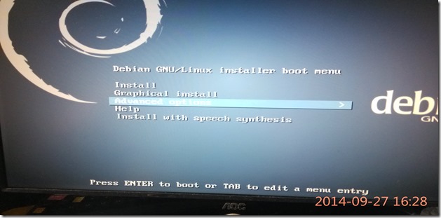 使用U盘安装Debian系统图文教程1