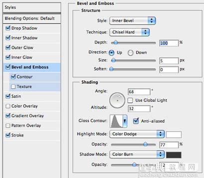 Photoshop 银白色的金属质感文字制作方法8