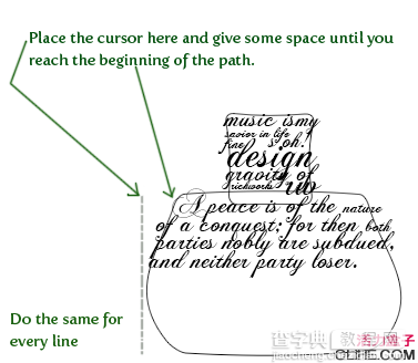 Photoshop 复古杂乱型的花瓶文字效果11