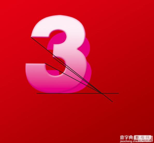 Photoshop 个性3D花纹特效字5