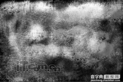 Photoshop制作破旧的古典裂纹字教程5