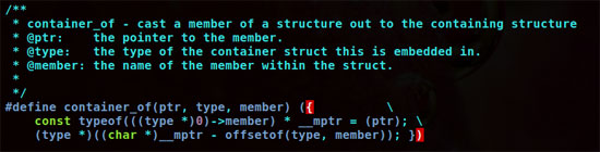 详解Linux内核中的container_of函数1