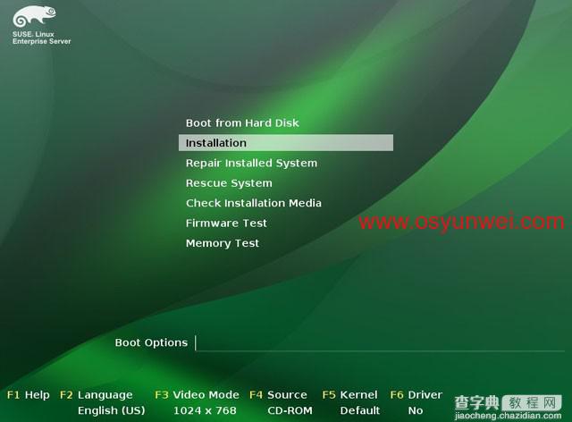 SUSE Linux Enterprise Server 11 SP1 安装教程图文详解2
