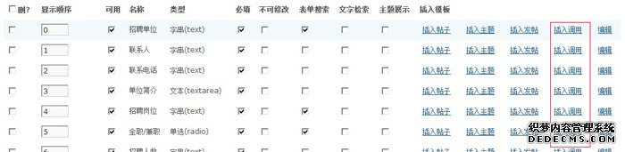 discuz x2.0 DIY页面调用分类信息的实现方法3