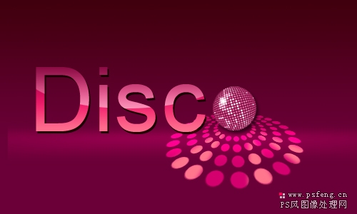 Photoshop Disco 风格文字特效19