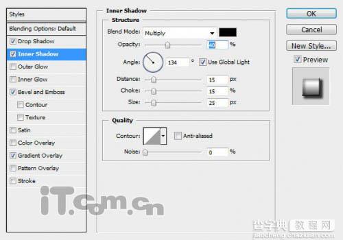 Photoshop制作破旧的古典裂纹字教程8