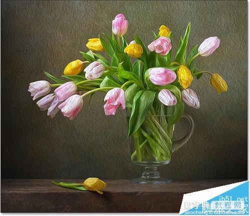 Photoshop CC油画滤镜实例教程讲解37