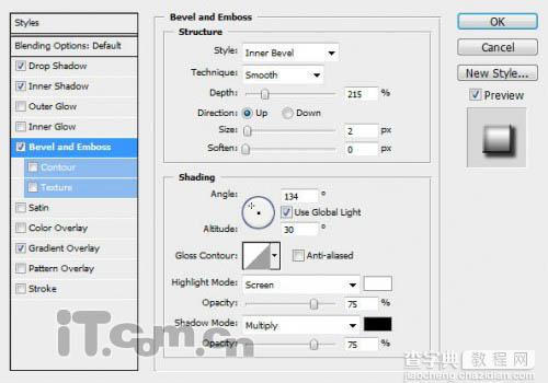 Photoshop制作破旧的古典裂纹字教程9