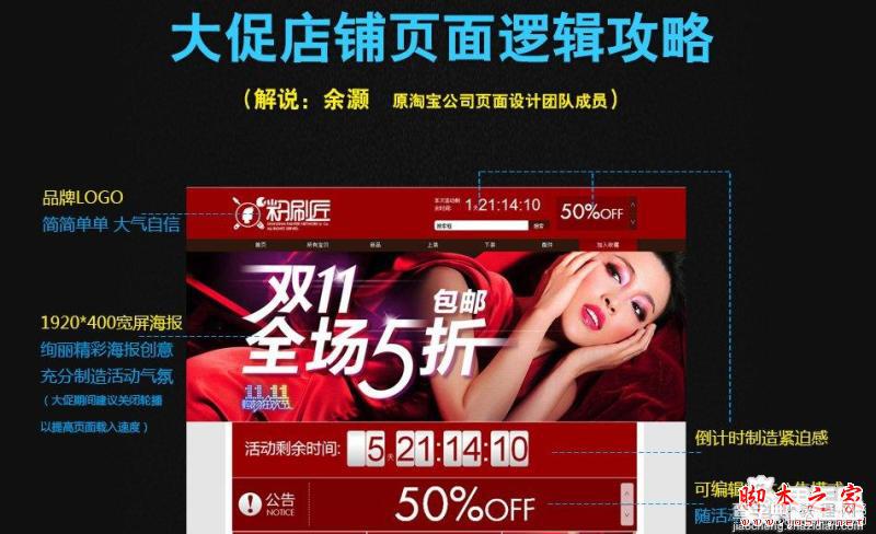 双11如何打造最给力的店铺装修？双11店铺装修技巧介绍1