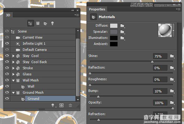 Photoshop设计漂亮创意的3D立体艺术字教程36