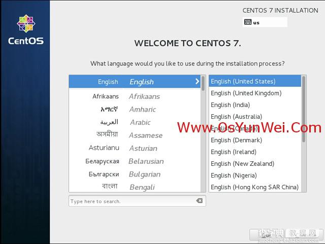 CentOS 7.0系统安装配置图文教程3