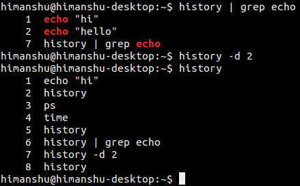 教你隐藏Linux的命令行历史2